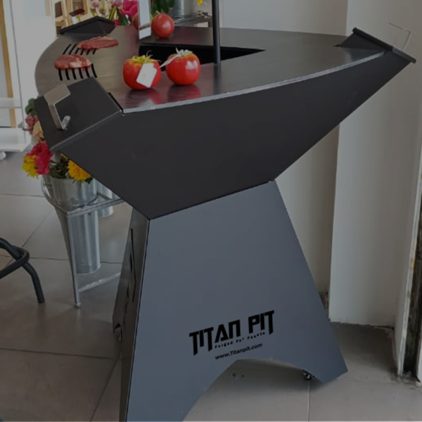 Titan triangle grill for BBQ lovers